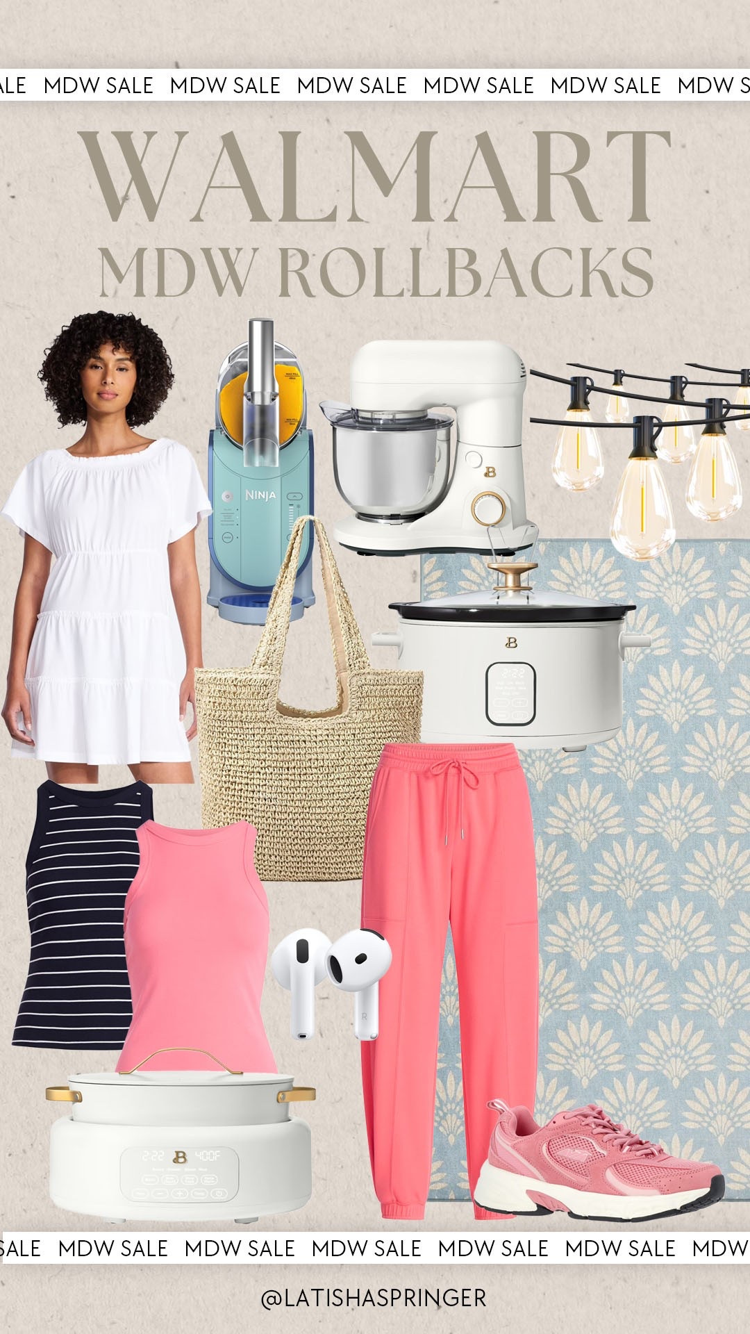 Walmart MDW rollbacks! Some of my faves on sale including my go-to kitchen appliances!

#walmartdeals

Walmart deals. Walmart finds. Walmart outdoor living. Walmart beautiful appliances. Walmart summer dress. Walmart summer deals.

#LTKSaleAlert #LTKSeasonal #LTKHome
