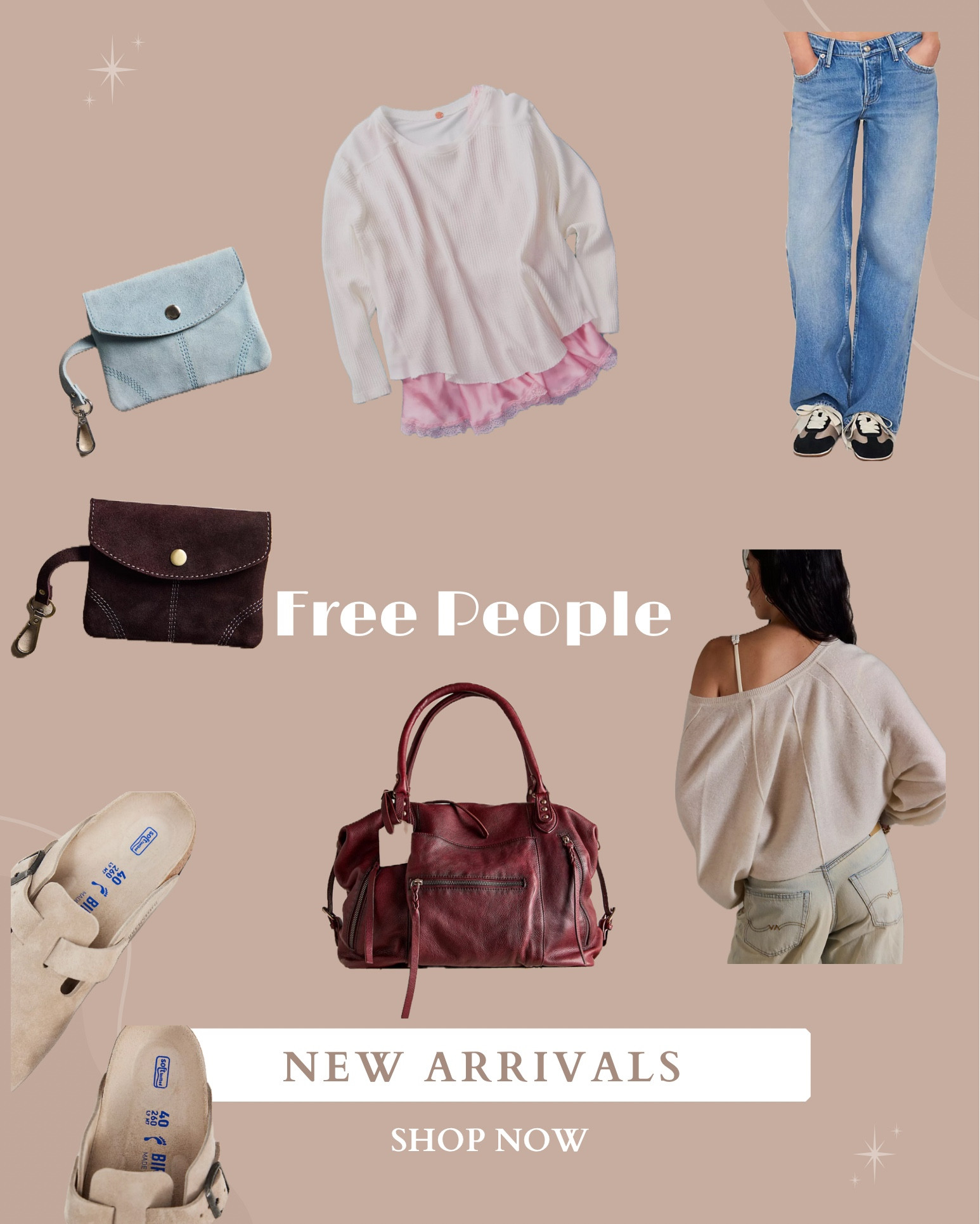 Free People’s latest arrivals have officially landed - think effortless silhouettes, elevated textures, and transitional pieces that take you from season to season. I’ve curated my top picks from the collection, all linked for easy shopping.

#LTKItBag #LTKSeasonal #LTKShoeCrush