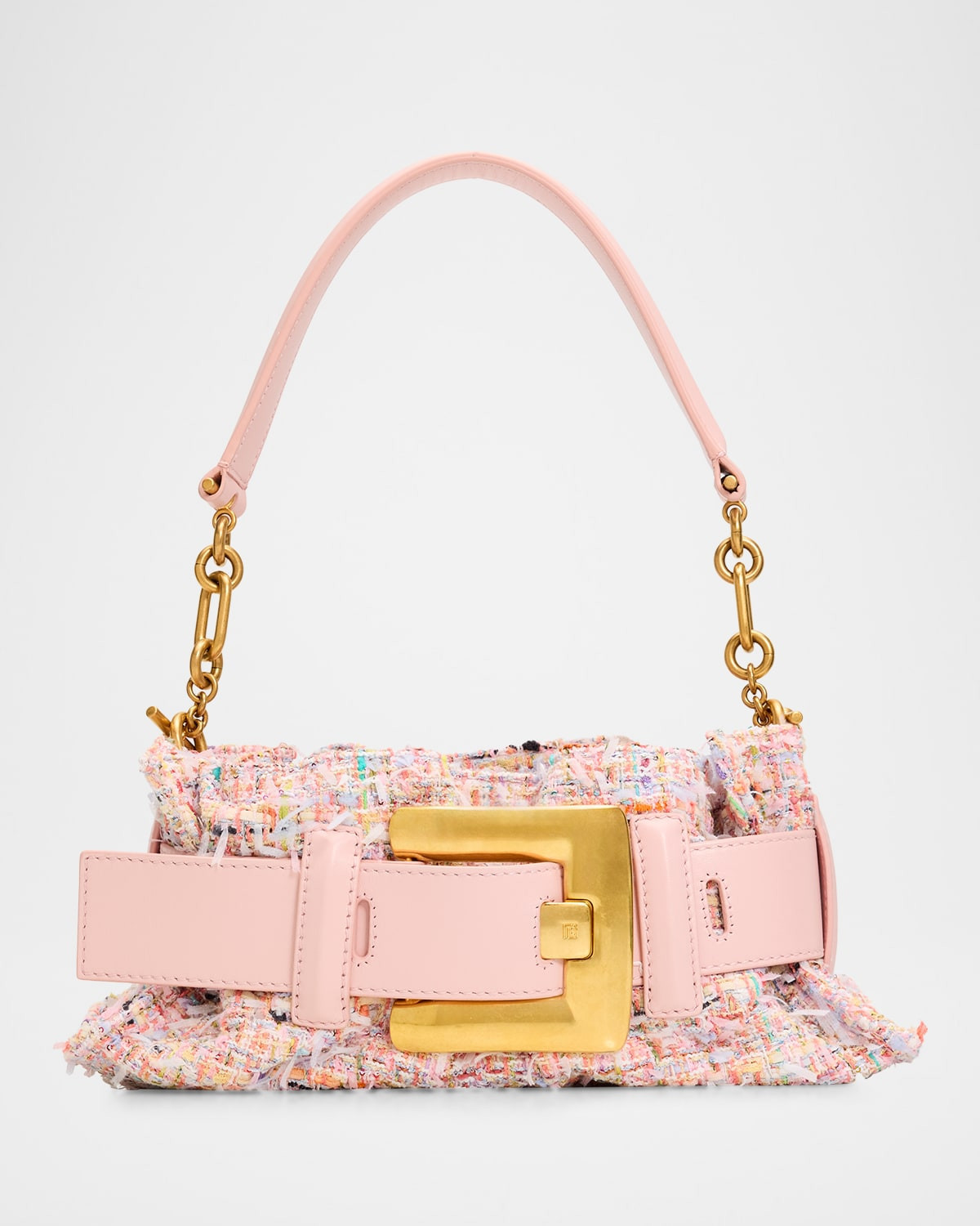 Anthem Mini Tweed Shoulder Bag | Neiman Marcus