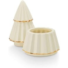 Tried & True Tried and True Cozy Cashmere Gilded Tree, 3.7 oz. Candle, Grey | Amazon (US)