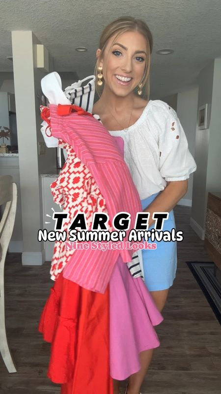 So excited to share all of my recent Target Style purchases! So many cute pieces for summer. Tops, skirts, matching set, dresses and more 🙂 love all these styles! 

Target Fashion. LTK under 50. Target Style. Outfit Idea. Summer Trends. 