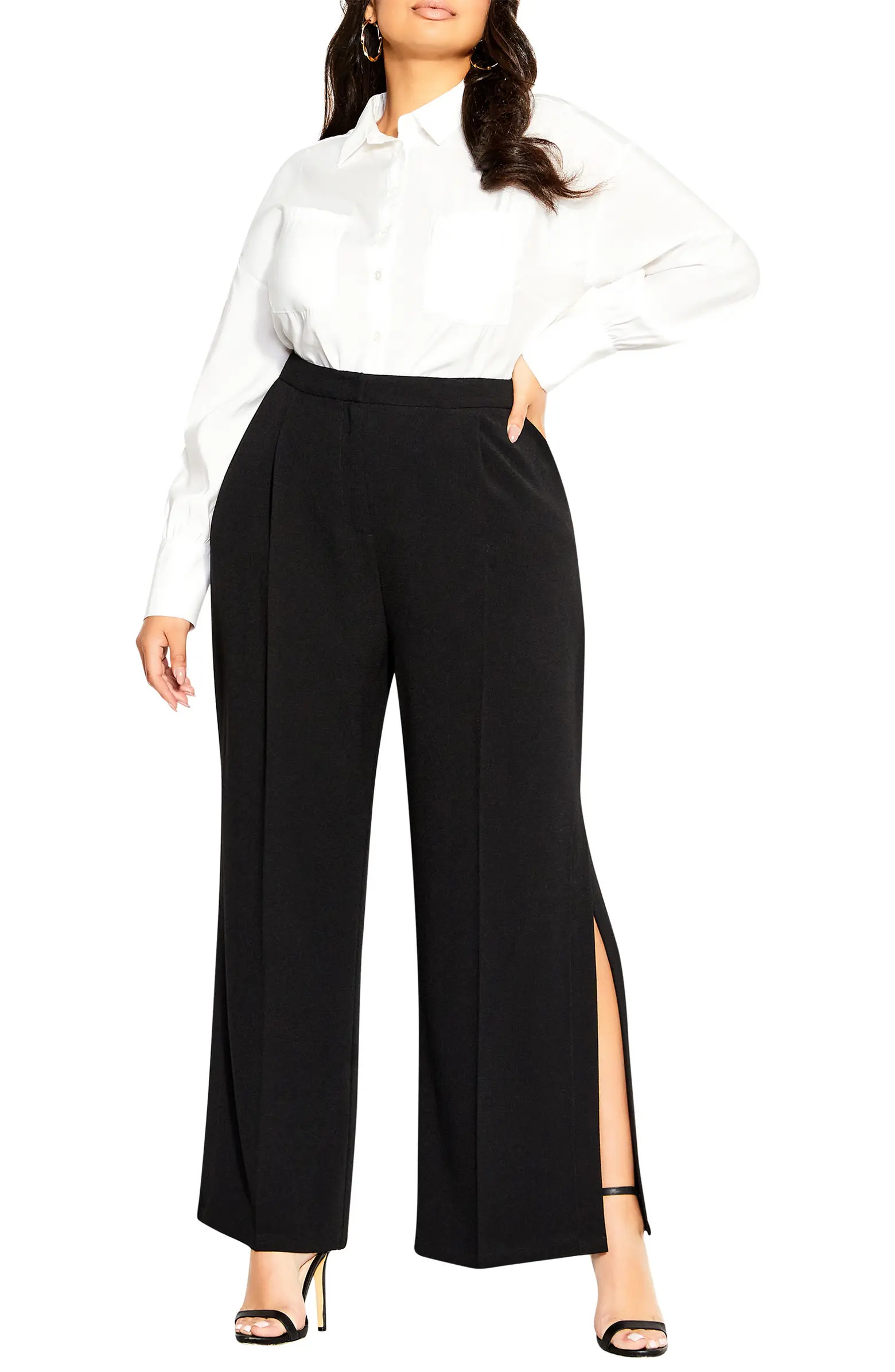 City Chic Magnetic Flare Pants | Nordstrom | Nordstrom