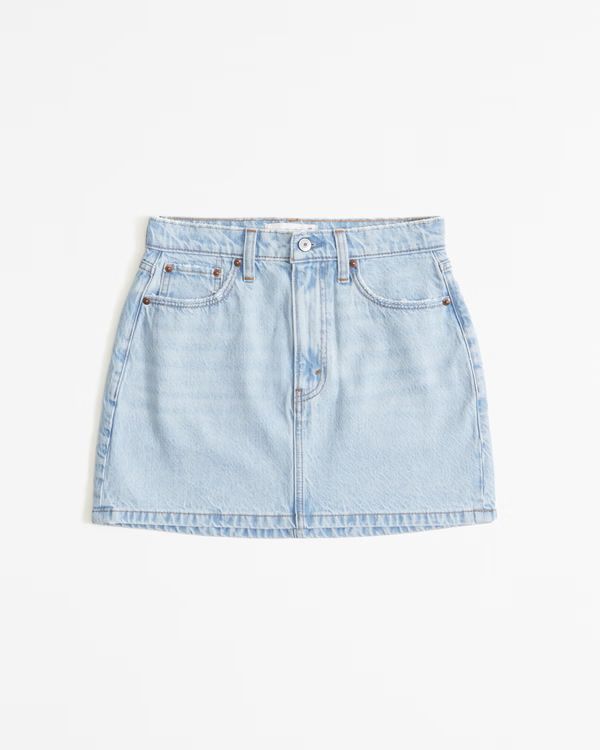 Women's Denim Mini Skirt | Women's Bottoms | Abercrombie.com | Abercrombie & Fitch (US)