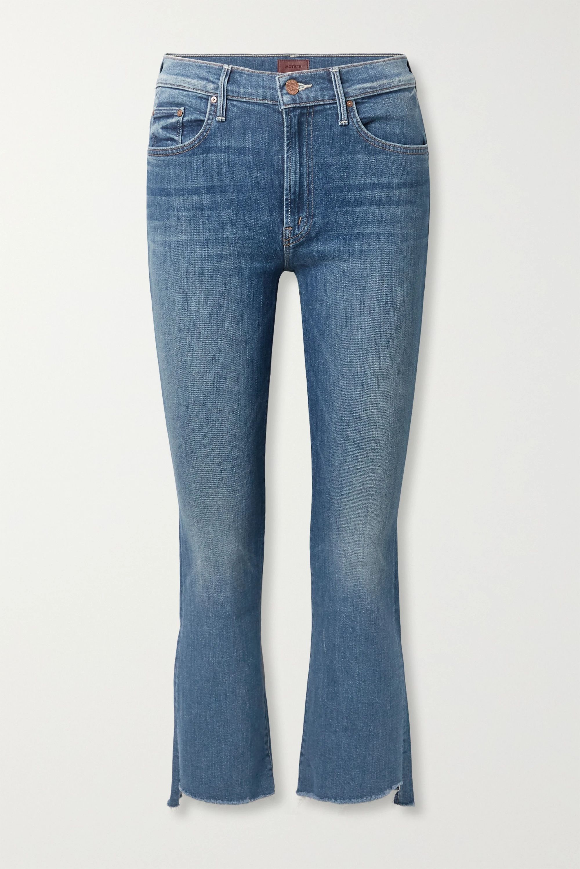 The Insider frayed cropped high-rise flared jeans | NET-A-PORTER (US)