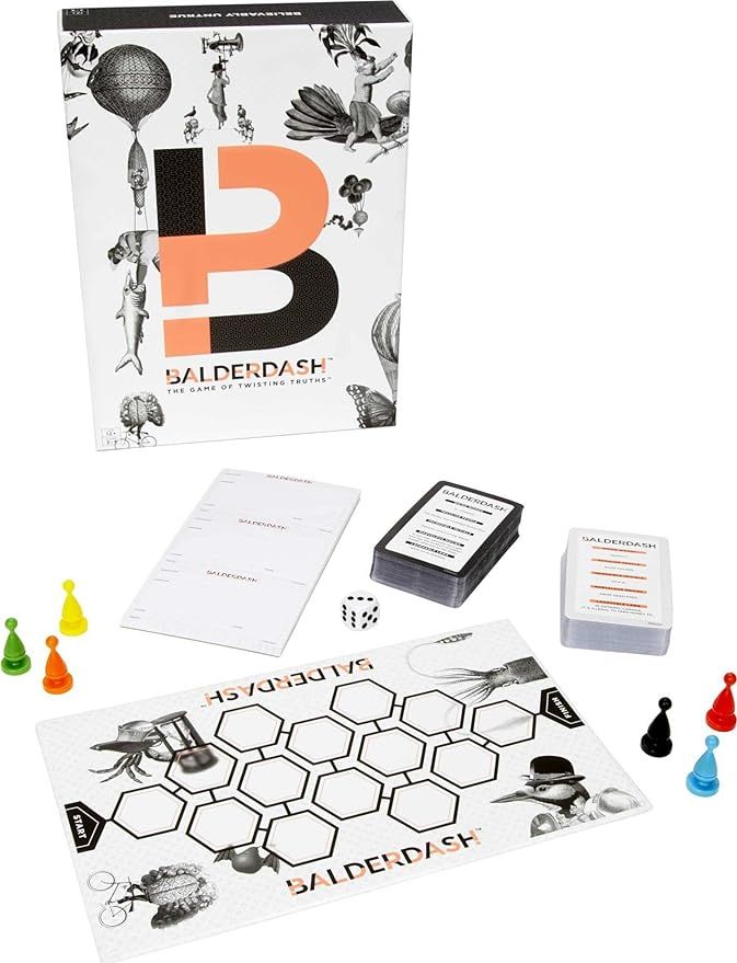 ​Balderdash Board Game for Adults & Teens with Guessing & Bluffing, the Game of Twisting Truths... | Amazon (US)