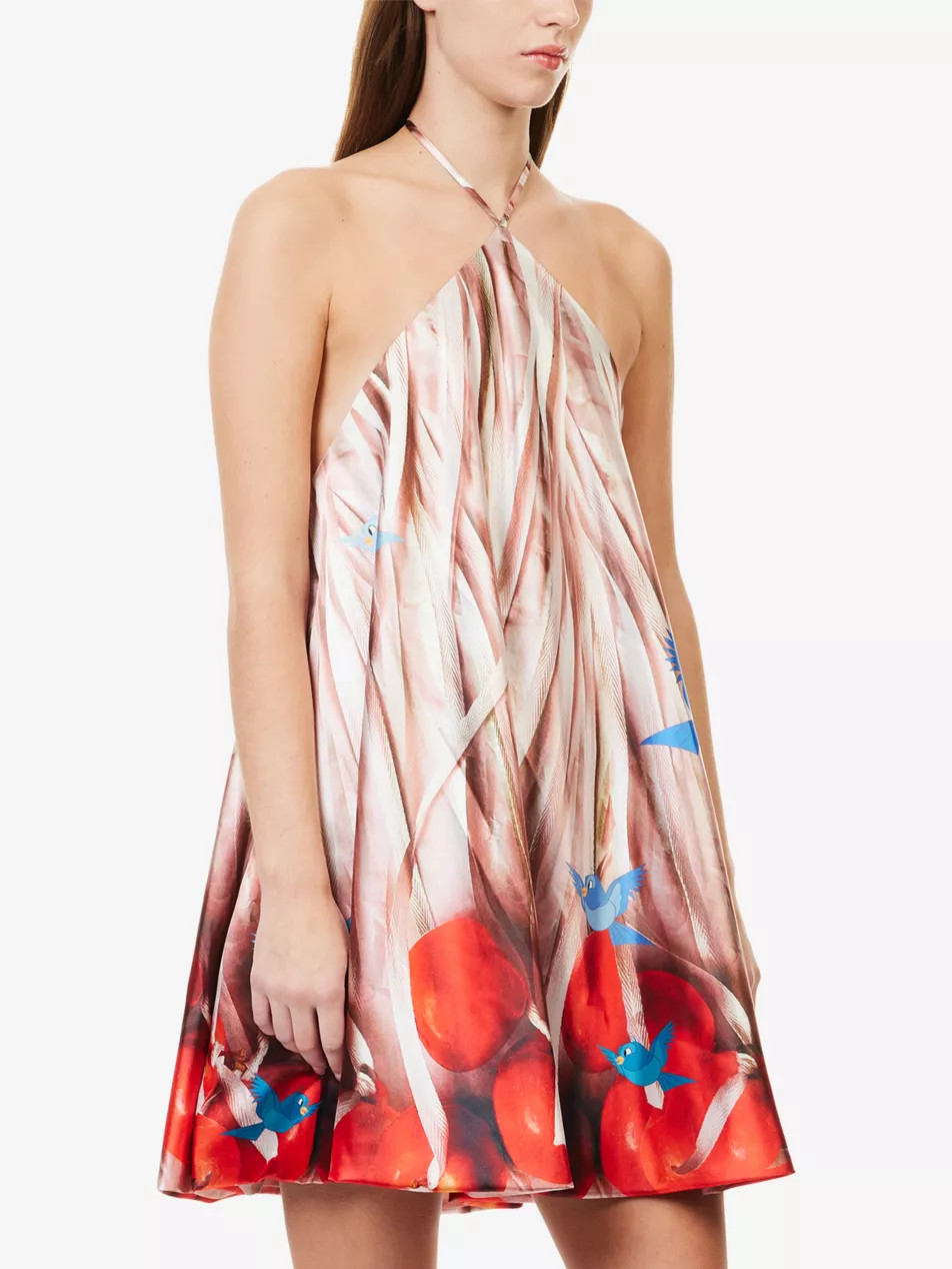 Harry Lambert for Macy Lily Grimshaw x Disney Snow White Woven Midi Dress | Selfridges