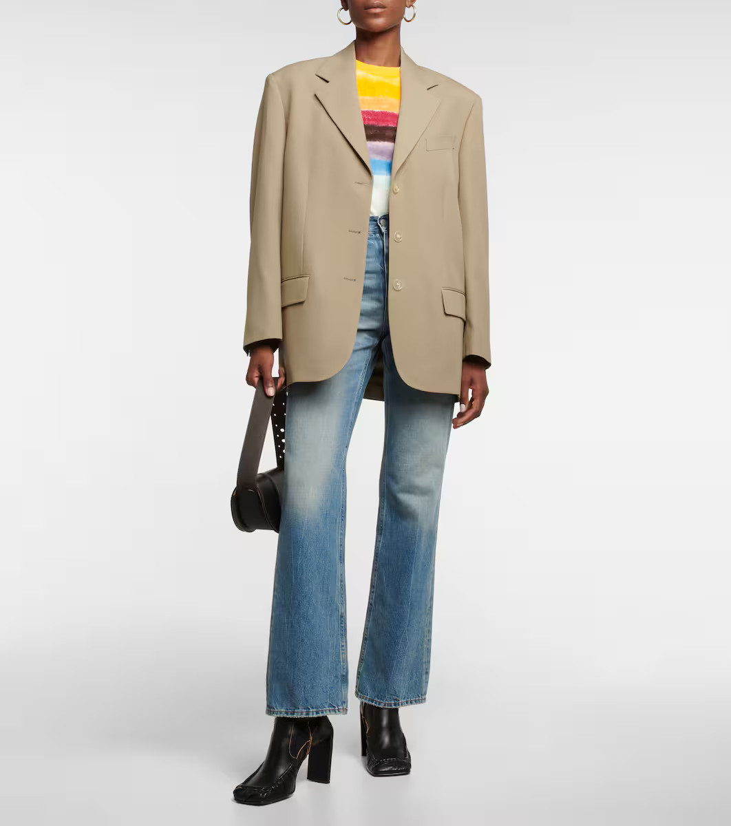 Oversized wool-blend blazer | Mytheresa (US/CA)