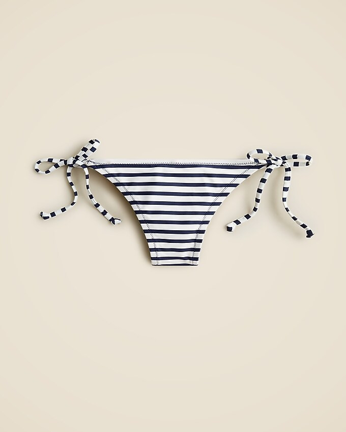 String hipster bikini bottom in stripe | J. Crew US