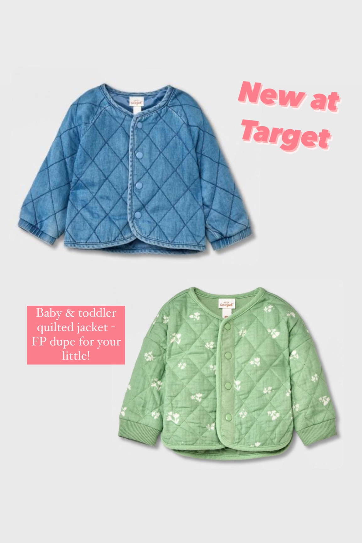 Baby jacket ; baby quilted jacket ; baby spring jacket ; toddler girl jacket ; toddler spring jacket ; free people look a like for your mini! 

#LTKSeasonal #LTKkids #LTKbaby