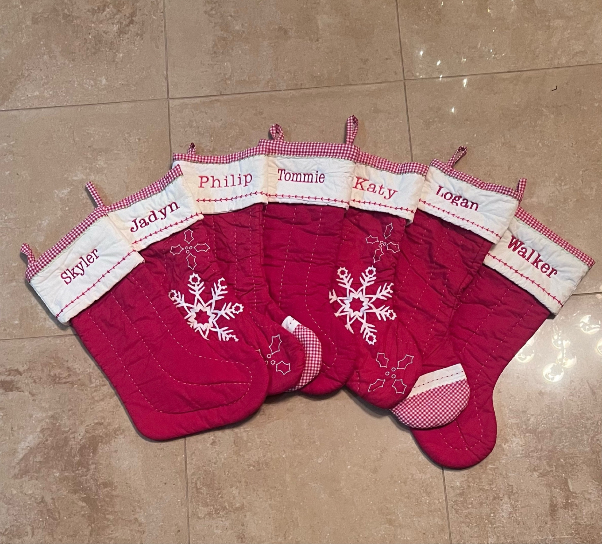 Exciting news! 🎅🏼 My Pottery Barn stocking collection is finally complete! 🎄 All our family names are now accounted for, and it's the perfect addition to our holiday decor! ❤️ Seeing all our names in one place fills my heart with love. Don't miss out, friends! Pottery Barn Kids has extended their sale on Christmas stockings - grab yours before they're gone! 🎁 #PotteryBarnKids #ChristmasStockings #FamilyTradition #HolidayMagic

#LTKhome #LTKSeasonal #LTKHoliday

#LTKCyberWeek #LTKHoliday #LTKSeasonal