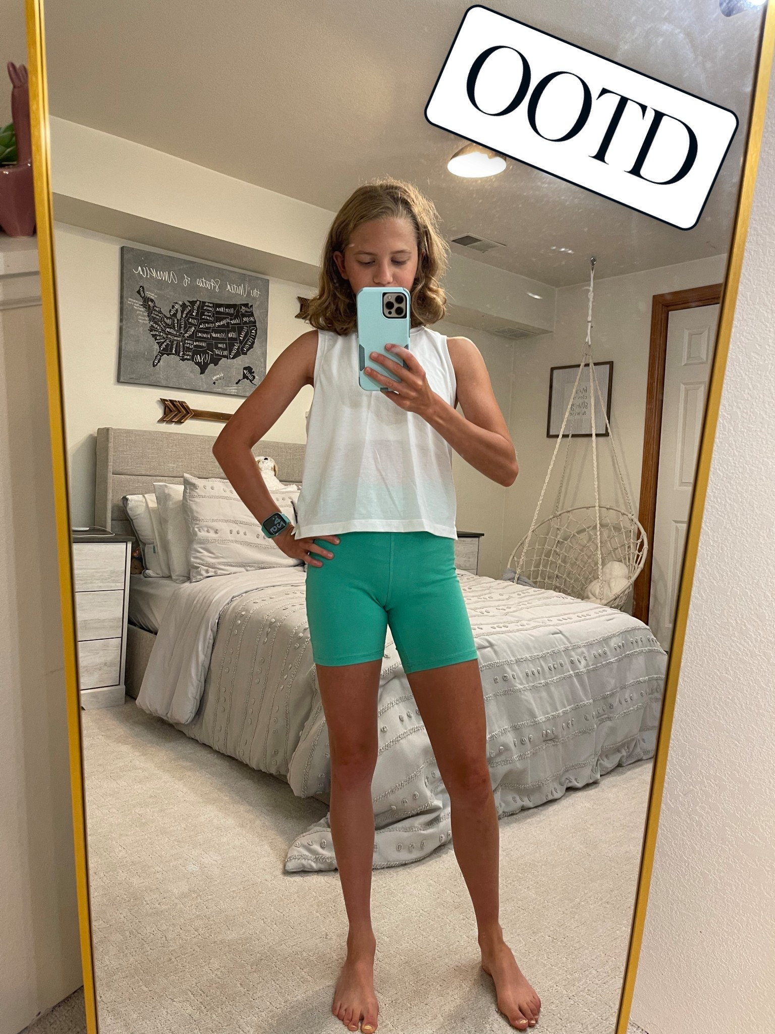 Travel day OOTD! Super cute and comfy. Crossover biker shorts, open back tank top, and good vibes. 

#LTKPetite #LTKFindsUnder50 #LTKActive