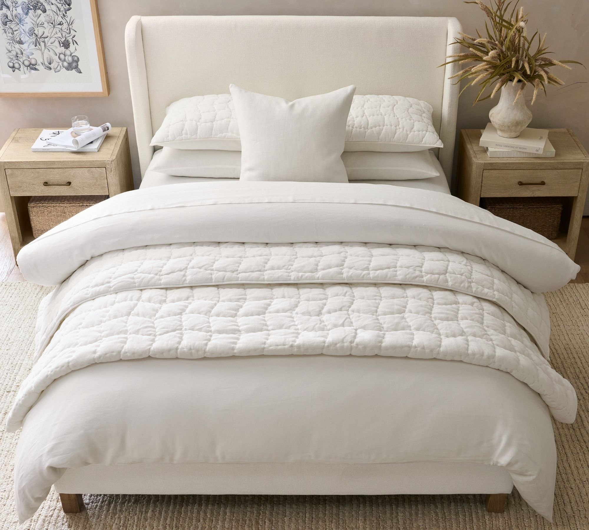 Cozy Cloud Quilt, Full/Queen, Rosewood | Pottery Barn (US)