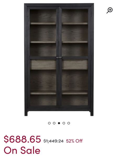 This Castlery Dupe is on major sale right now. Beautiful black and wood toned display cabinet that is a solid dupe for Castlery’s china cabinet with glass doors. #dupe #homedecor #blackfriday

#LTKhome #LTKCyberWeek #LTKsalealert