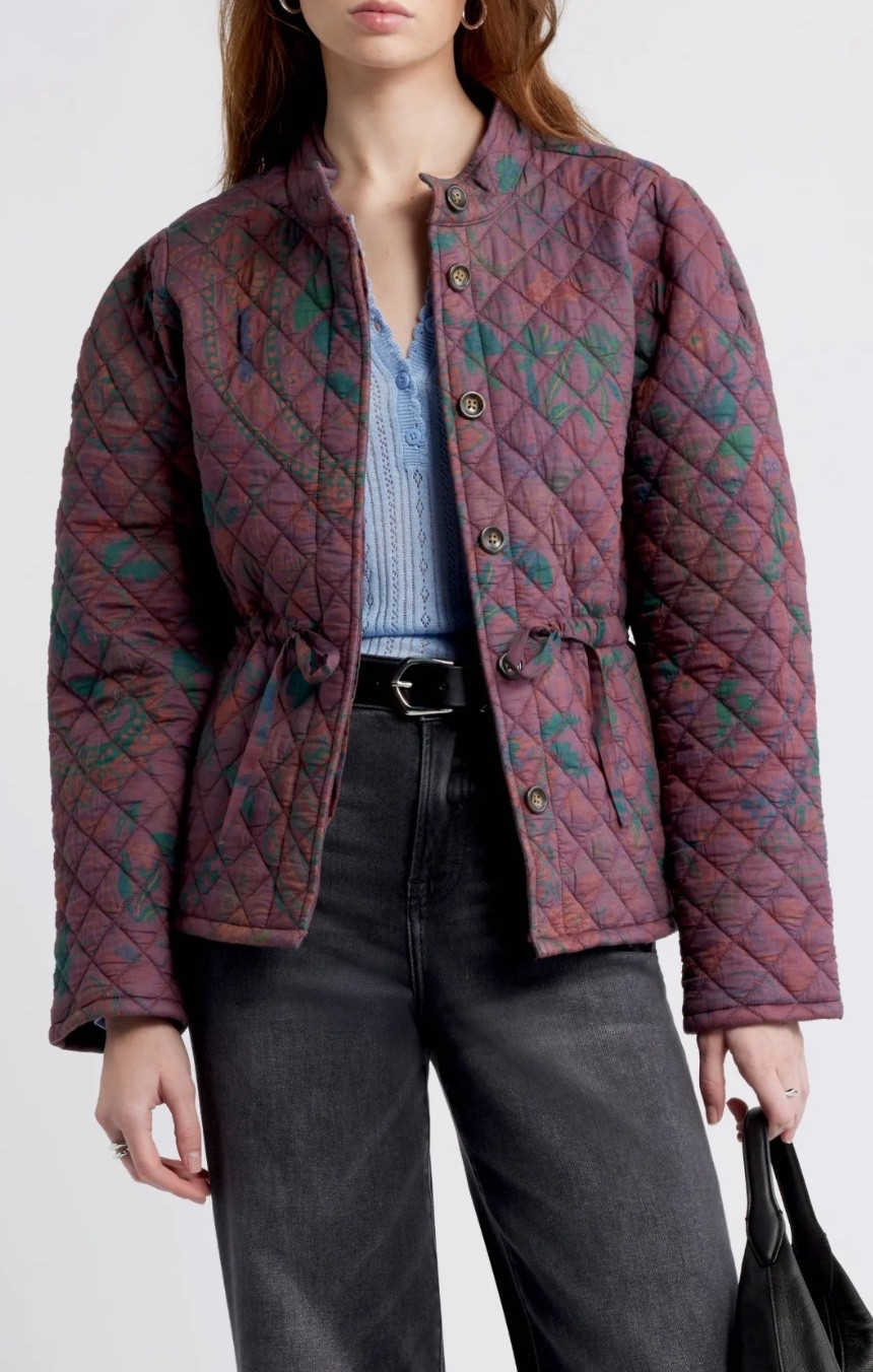 Quilted jacket (perfect for going into spring)


#LTKSeasonal
