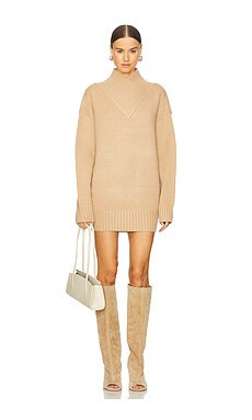 SER.O.YA Dessa Chunky Knit Sweater in Tan from Revolve.com | Revolve Clothing (Global)