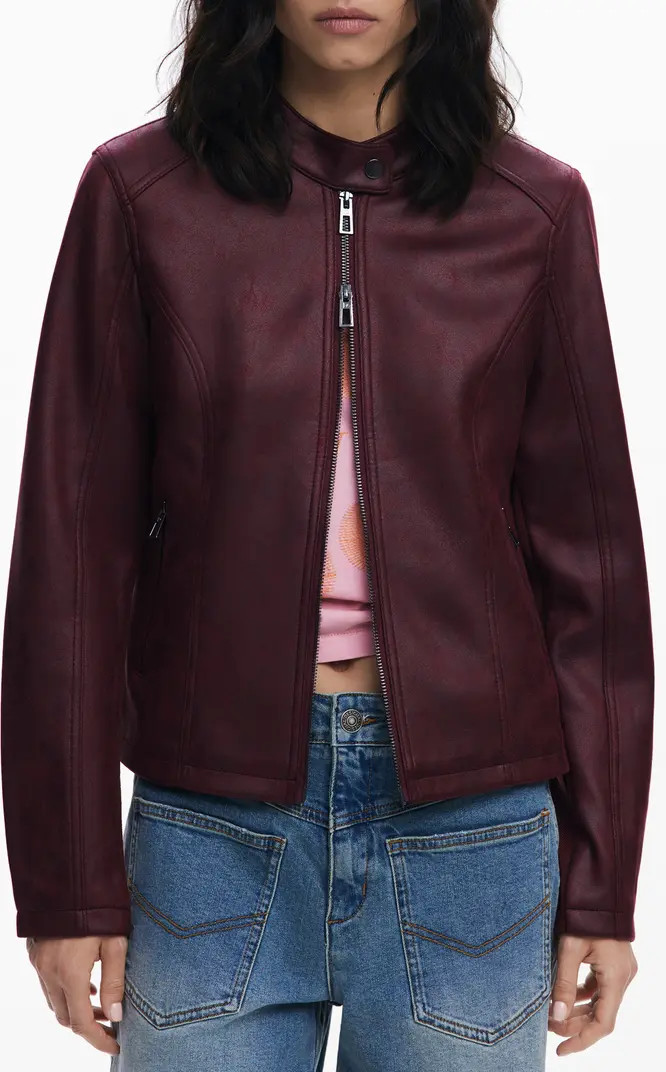 Faux Leather Jacket | Nordstrom
