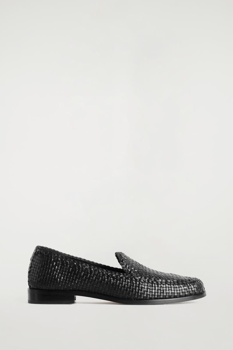 Hand-Woven Leather Loafers | COS (US)