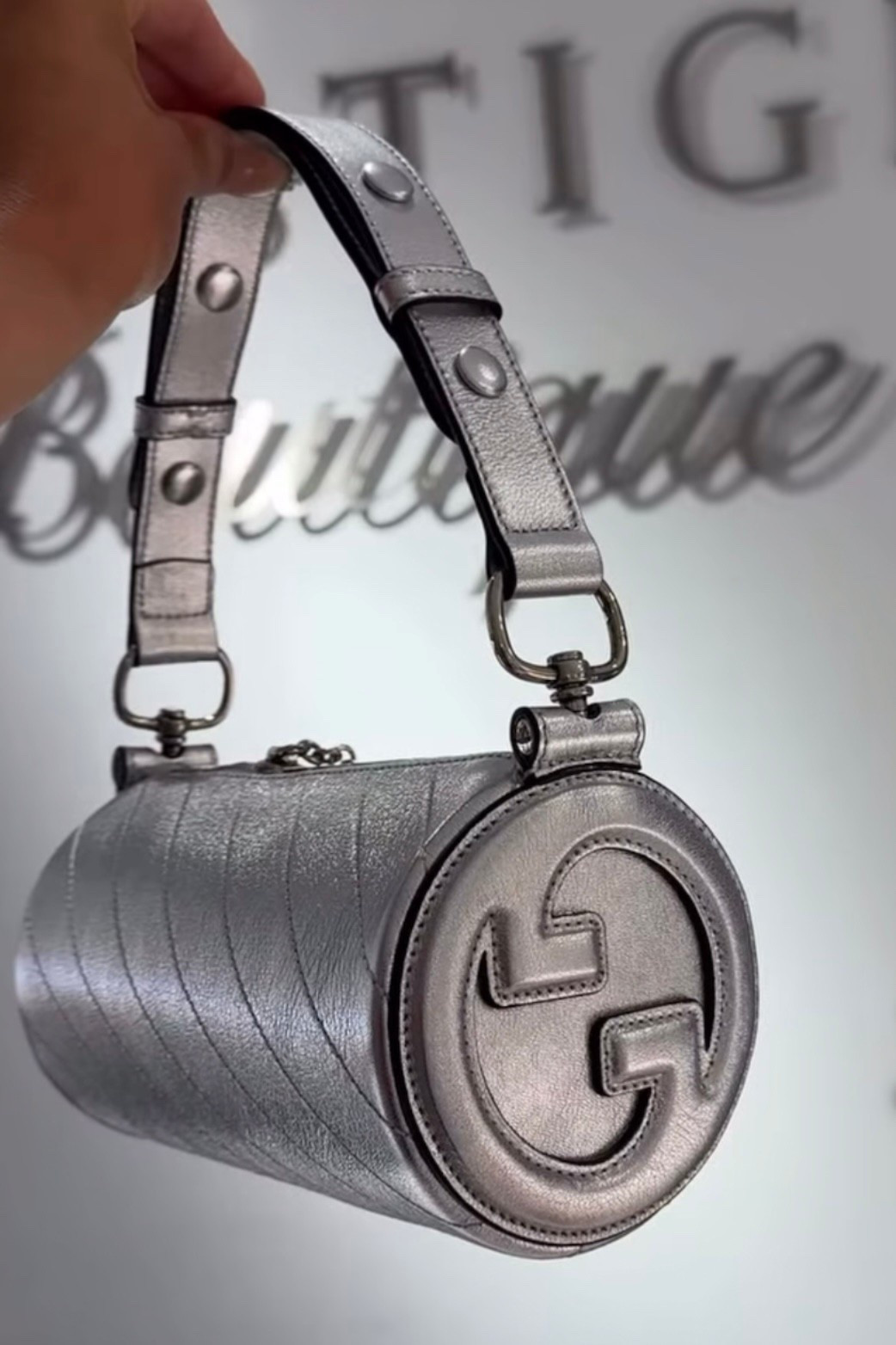 Serving major metallic moments ✨👜 This silver statement bag is giving main character energy. #LTKstyle #LTKitbag #LTKluxury

#LTKParties #LTKWedding #LTKStyleTip