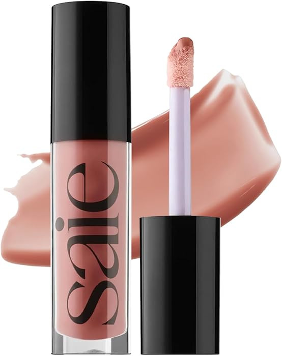 Saie Glossybounce - Hydrating Lip Gloss and Tinted Lip Oil Hybrid with Hyaluronic Acid & Jojoba O... | Amazon (US)