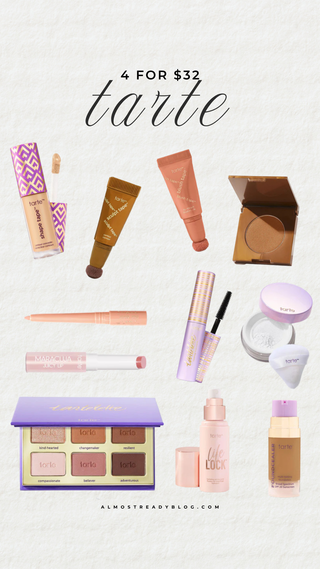 tarte makeup, makeup deals, beauty deals, makeup sale, tarte sale, travel essentials, mini products, amanda west, almostreadyblog 

 

#LTKBeauty