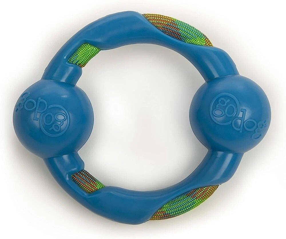 go Dog Rope Tek Ring Durable Dog Rope Toy SMALL BLUE  | eBay | eBay US