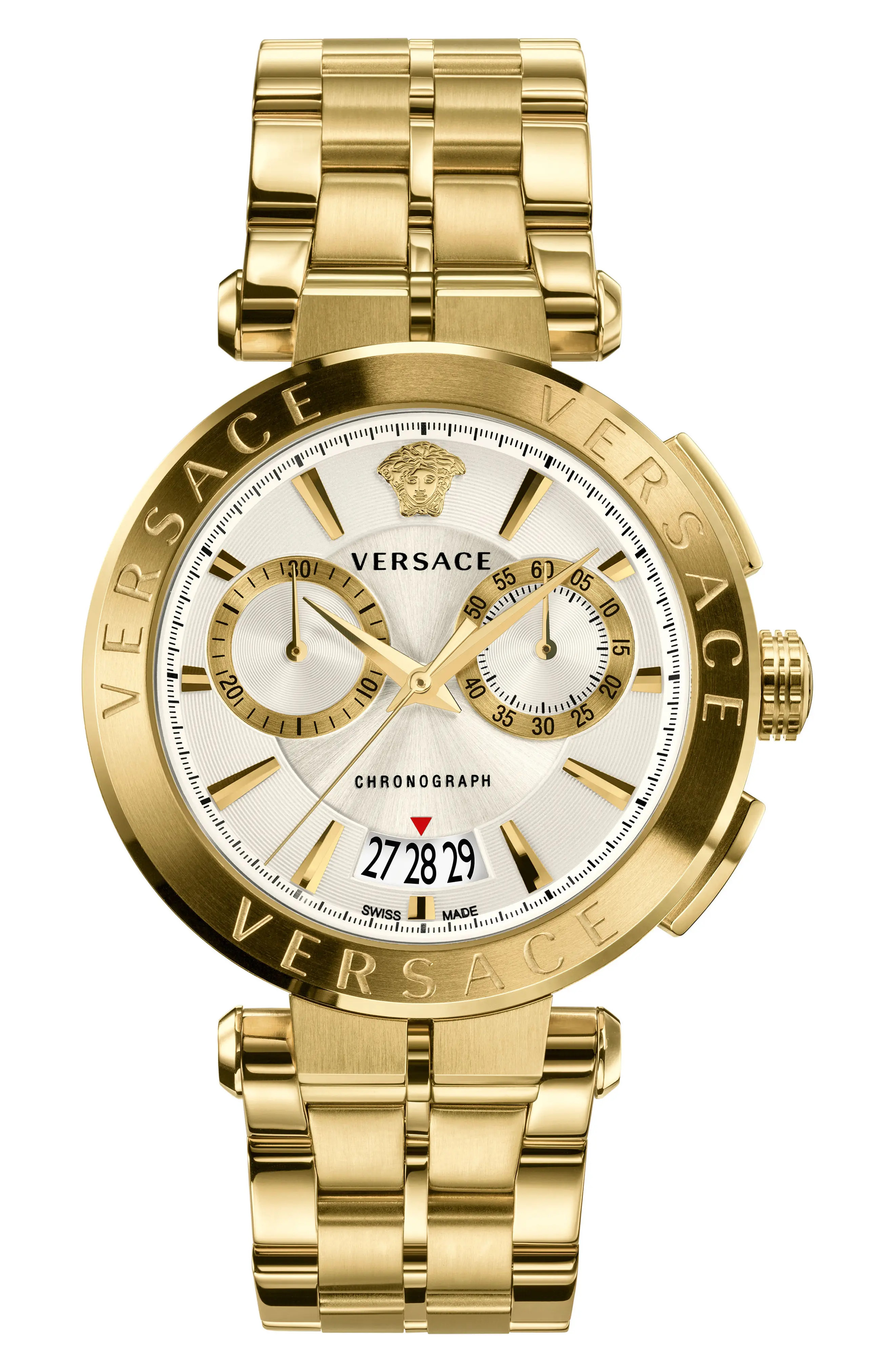Versace Aion Chronograph Bracelet Watch, 45mm | Nordstrom
