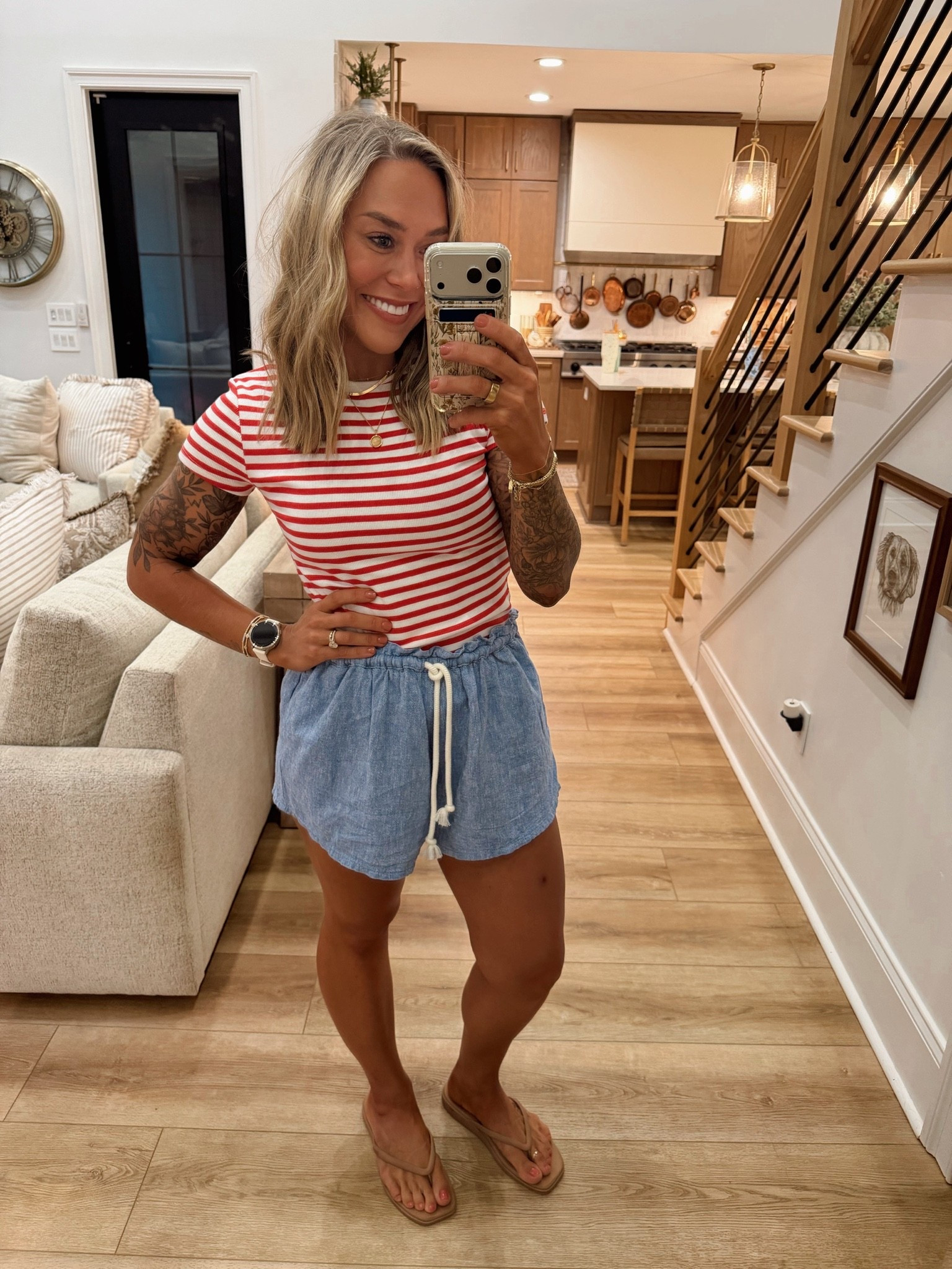 A classic festive fit idea 😍 love this ribbed tee! Lots of colors as well. In the S & M bottoms of my fave shorts! 

@Target / comfy casual / 4th of July inspo / cute / Holley Gabrielle

#LTKootd #LTKSeasonal