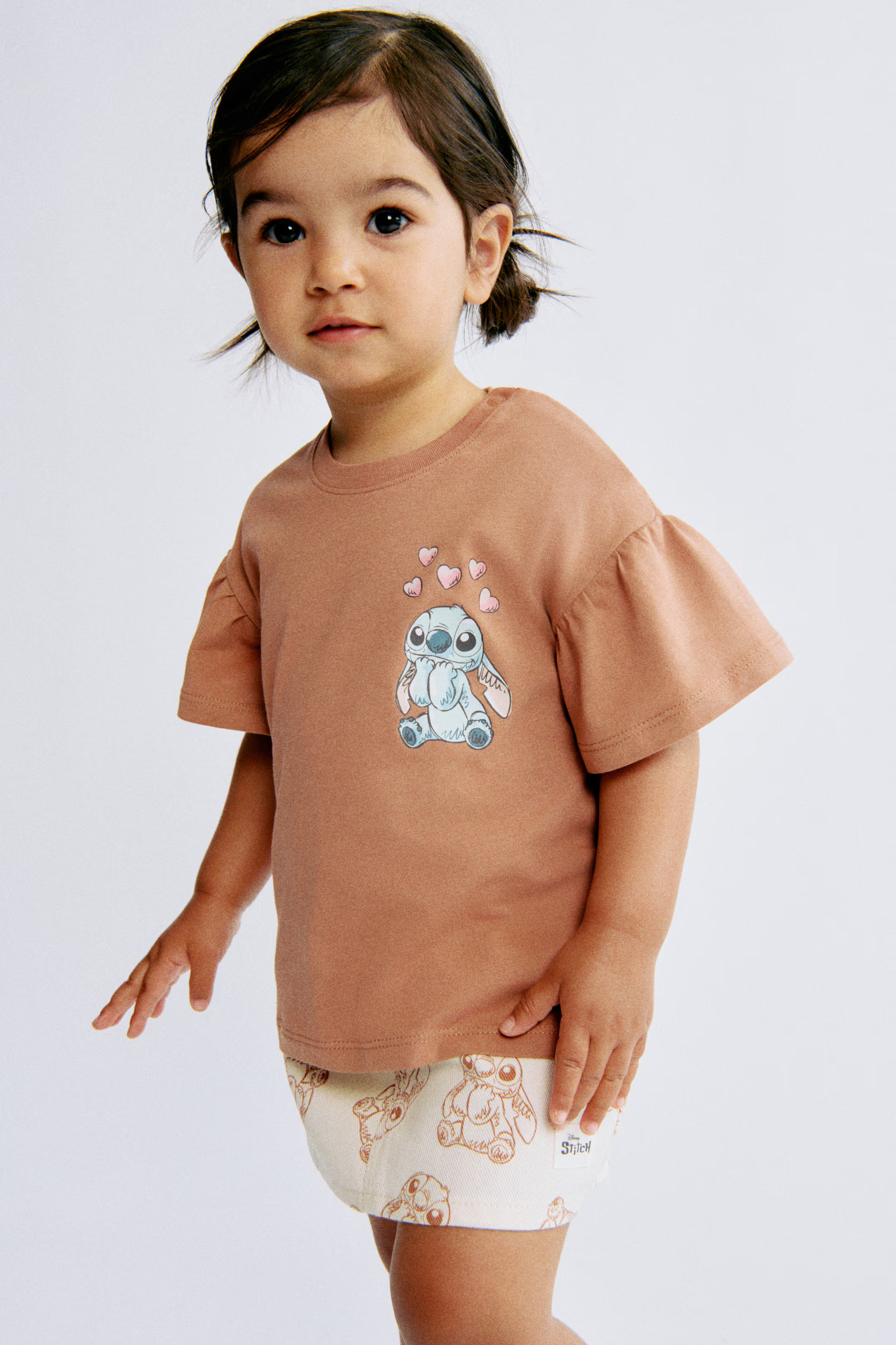 Cotton Top with Printed Motif | H&M (US + CA)