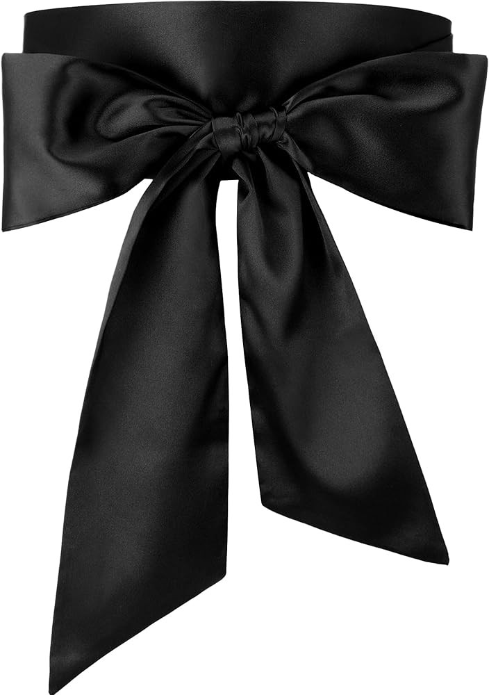Women Satin Waist Belts Dress Sash Waist Belt for Special Occasion Bridal Wedding Prom Formal 3.5... | Amazon (US)