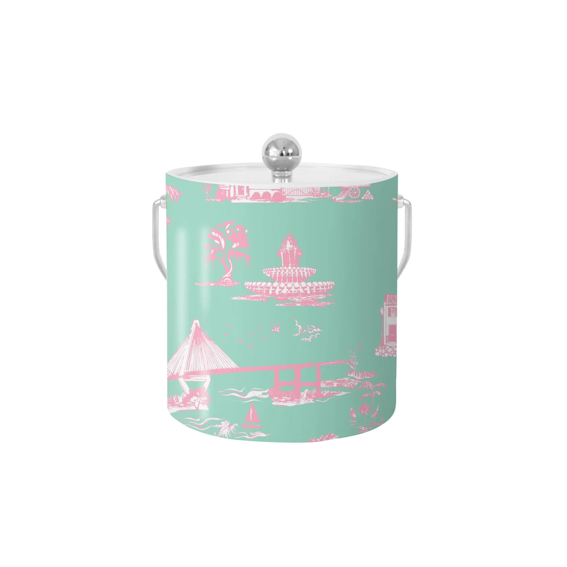 Charleston Toile Ice Bucket | Katie Kime Inc