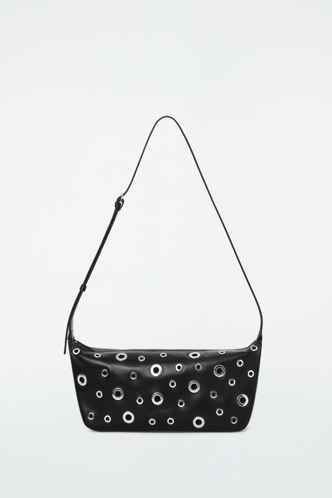 VALLEY EYELET SHOULDER BAG - LEATHER | COS (US)