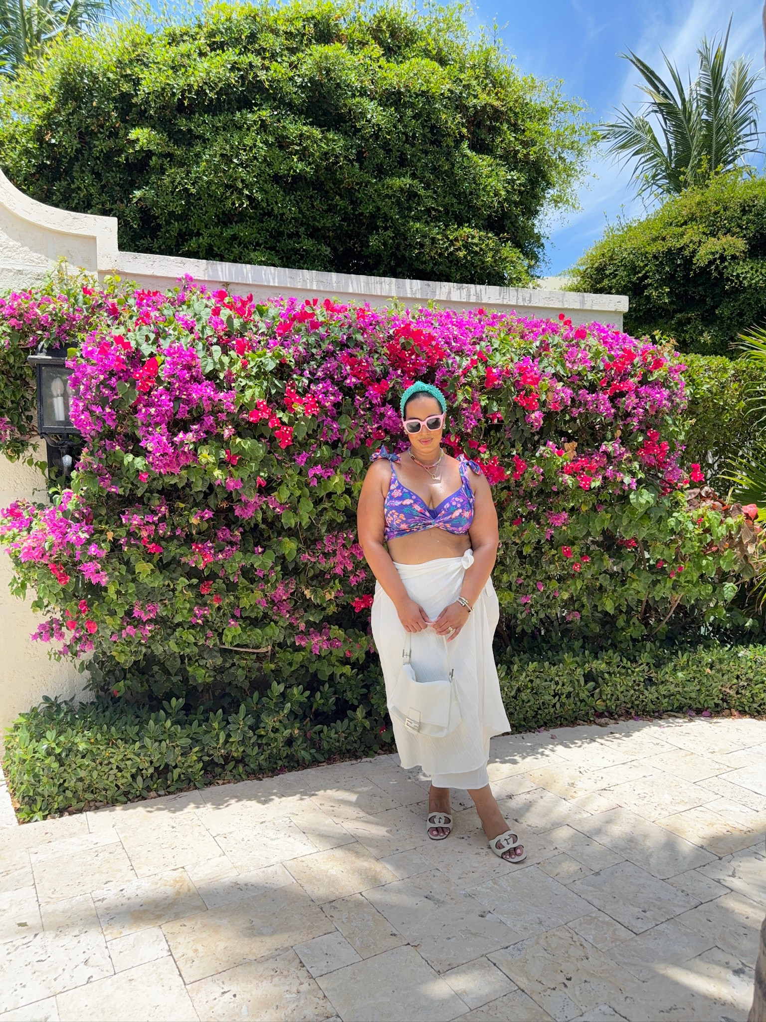 The look for today in Turks & Caicos 💜 I love the color of this suit 

 #LTKStyleTip #LTKPlusSize #LTKSwim