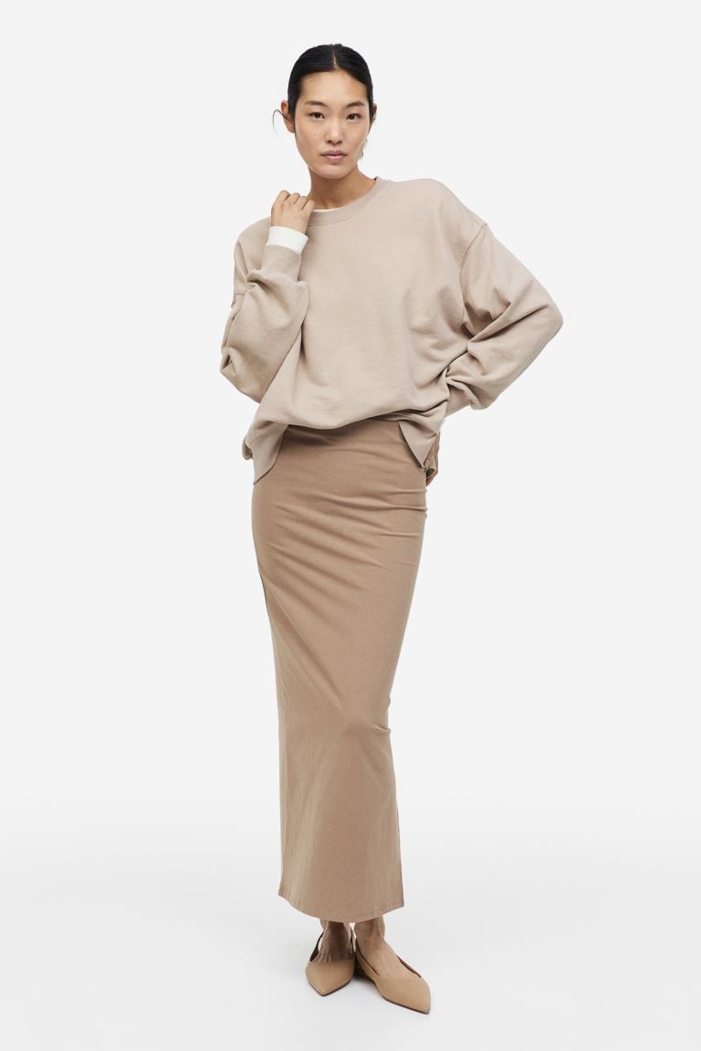 Long Jersey Skirt | H&M (US + CA)