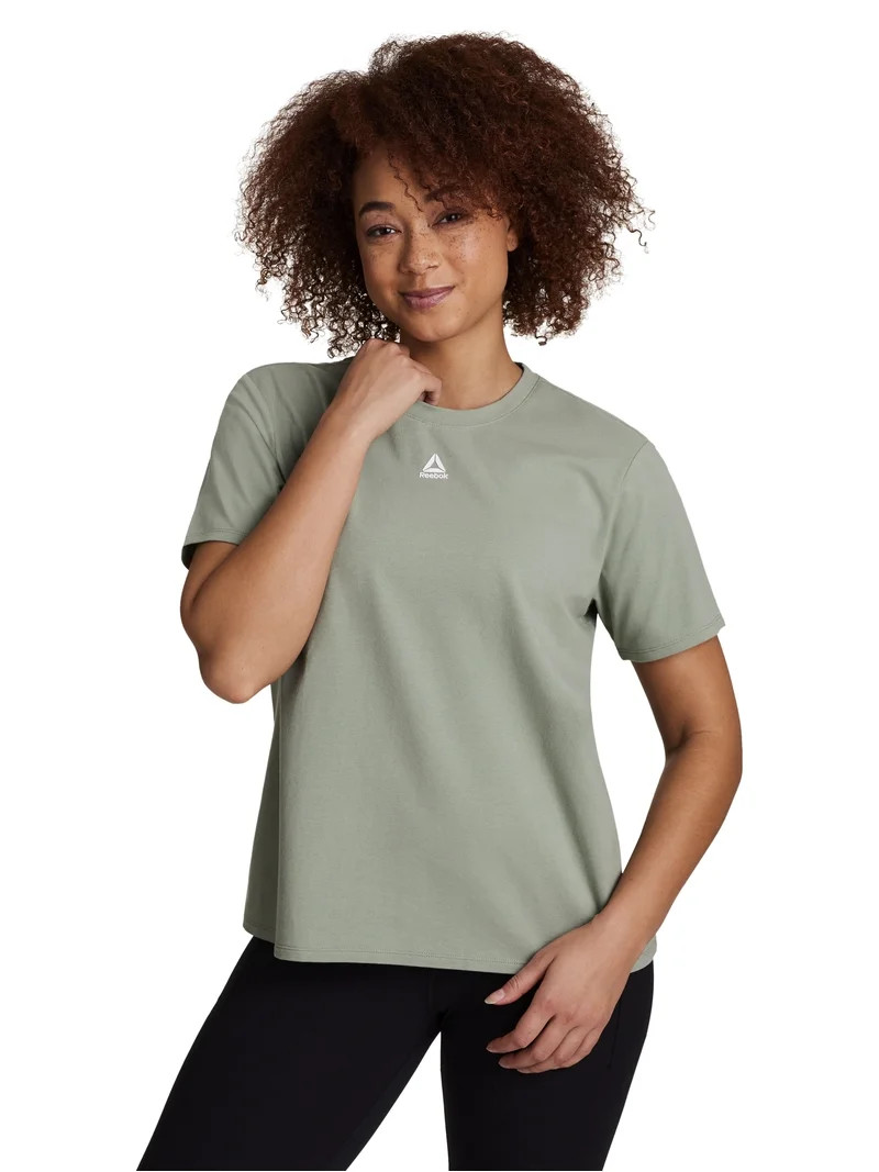 Reebok Women's Energy Short Sleeve Tee, Sizes XS-4X | Walmart (US)
