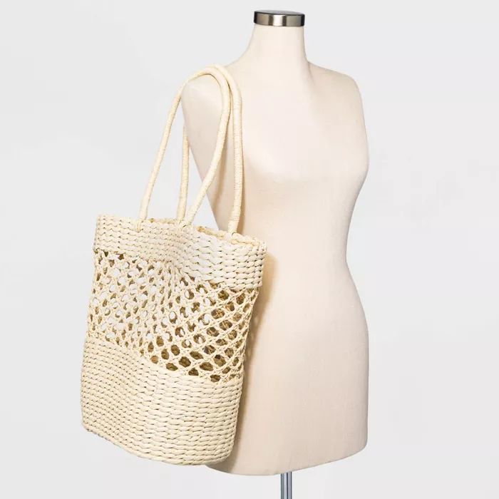 Straw Tote Handbag - Shade & Shore™ | Target