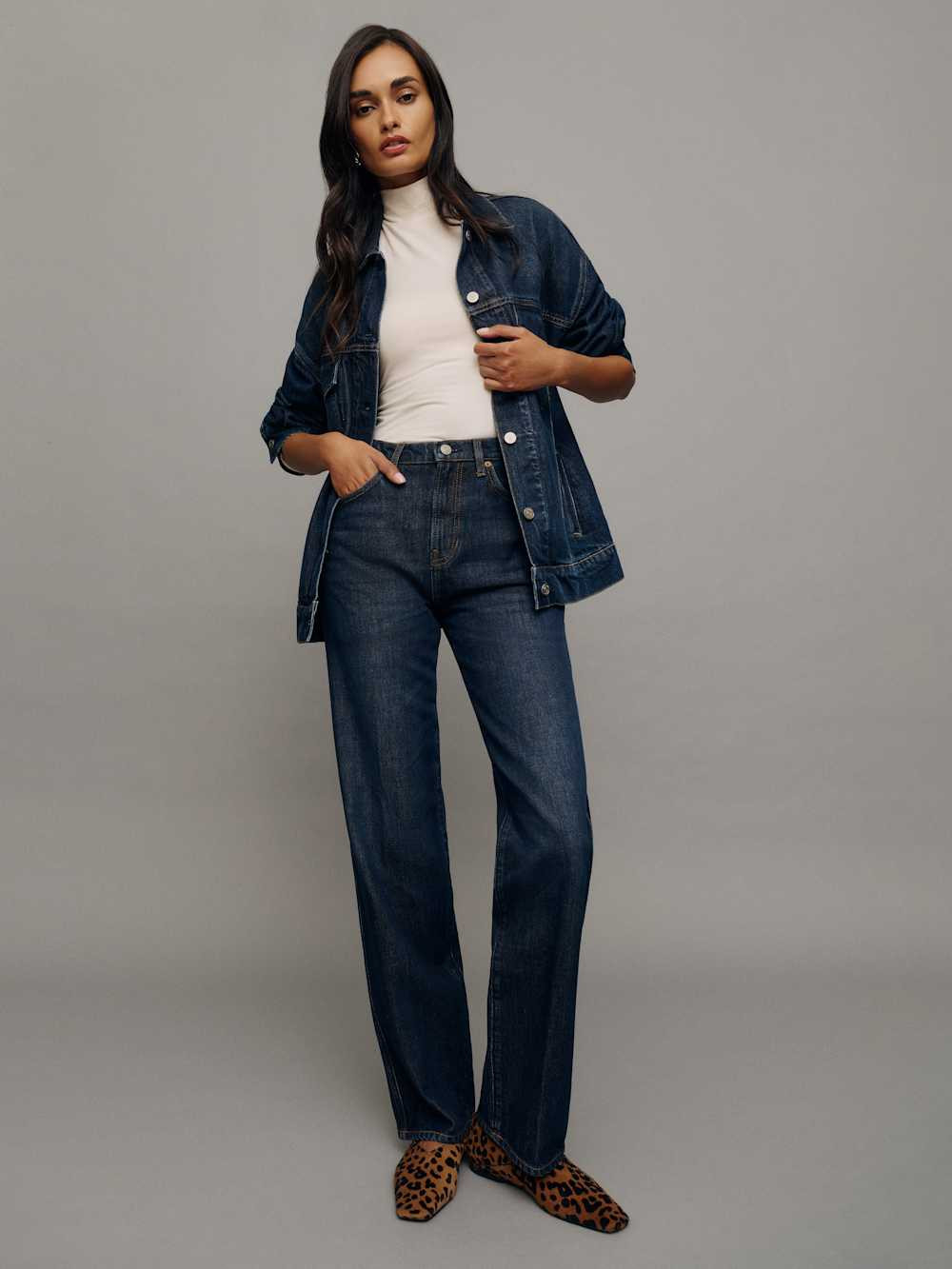 Val 90s Mid Rise Straight Jeans | Reformation (Global)