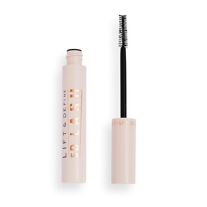 Revolution, 5D Lash Mascara, Lengthening & Volumizing Effect, Jet Black Formula, Infused with Hya... | Amazon (US)