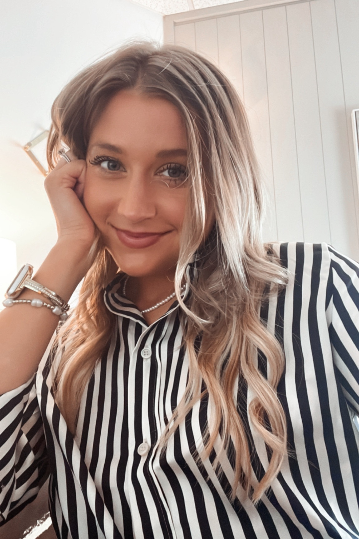 LOVE this striped top for work or on-the-go 🩵

#LTKSummerSales #LTKFindsUnder50 #LTKWorkwear