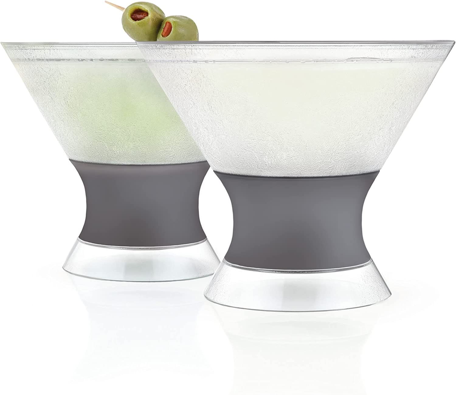 HOST Freeze Insulated Martini Cooling Cups, Plastic Freezer Gel Chiller Double Wall Stemless Cock... | Amazon (US)