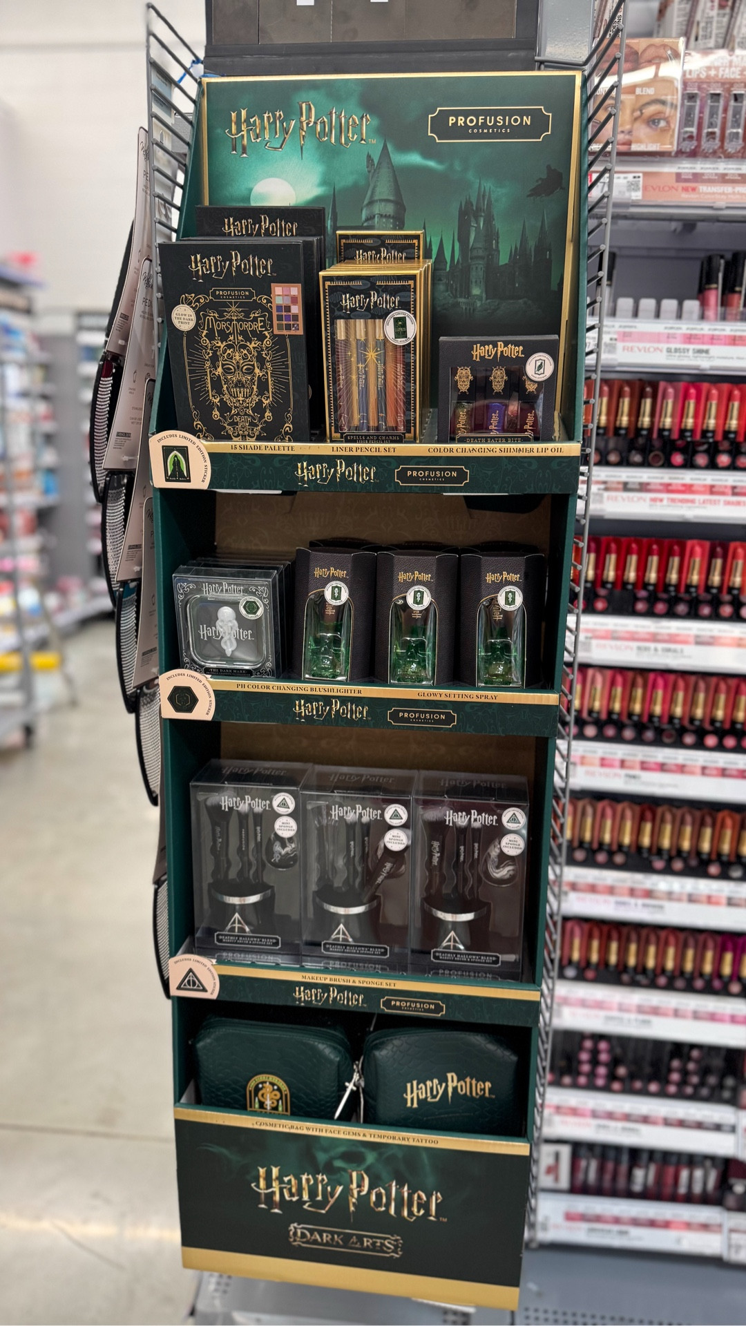 New Harry Potter Deadly Hallows X Profusion Make up collection at Walmart 

#LTKSeasonal #LTKBeauty #LTKStyleTip