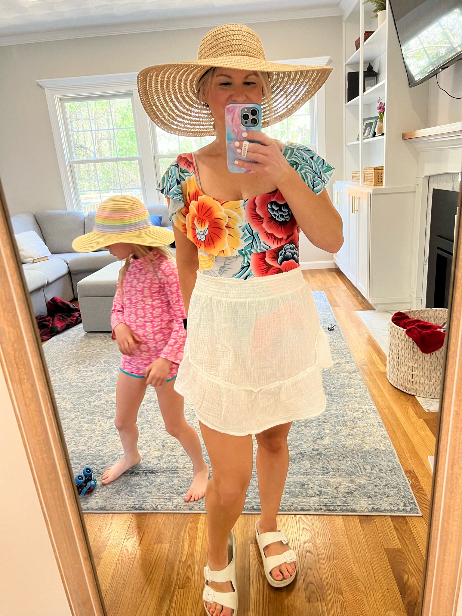 A better look at my coverup skirt 😍 It is so cute! It is on the sheer side so definitely meant to be worn as a swimsuit coverup. //target style // target swim // found it at target //

#LTKunder50 #LTKswim