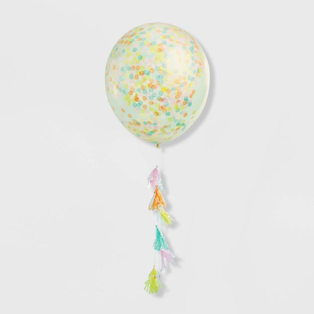 Confetti Tassel Balloon - Spritz&#8482; | Target