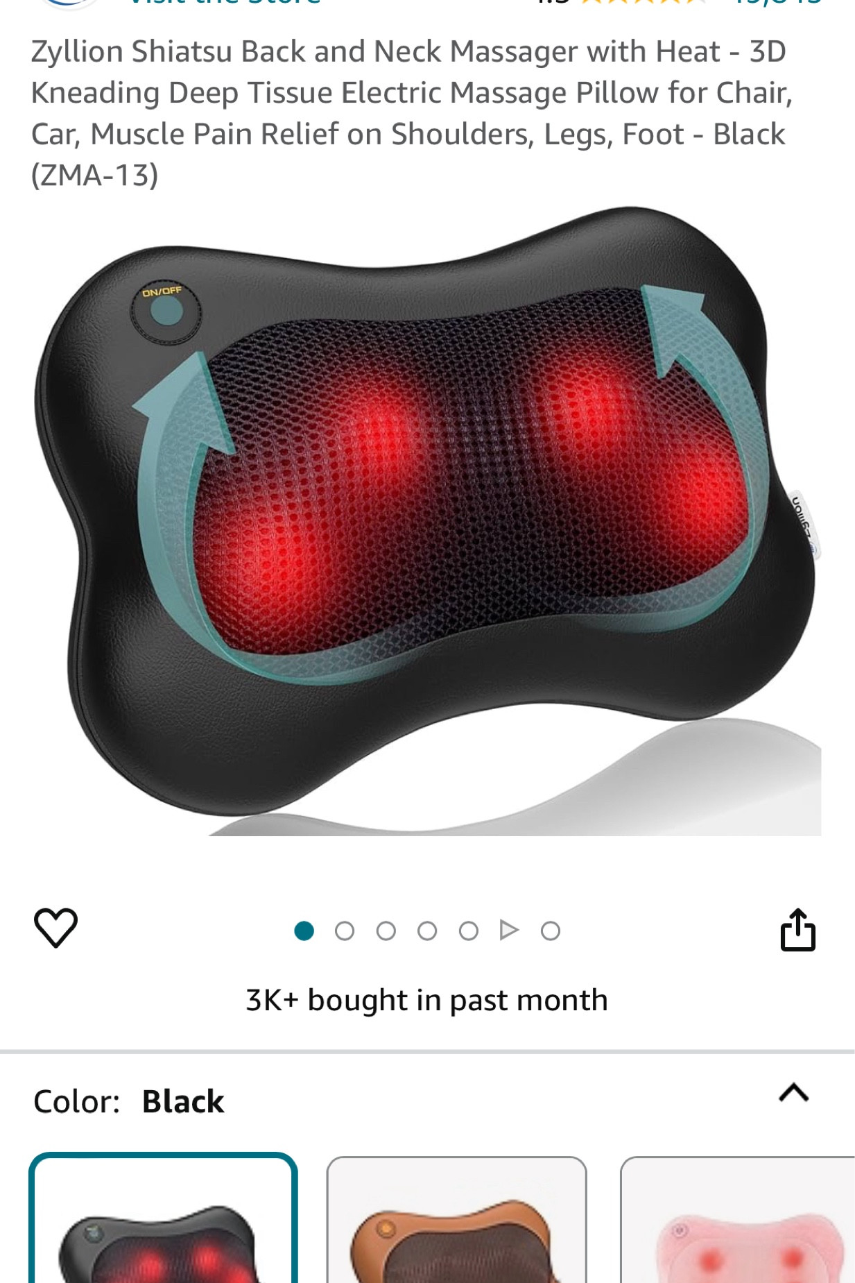 The best back and neck massager from amazon 