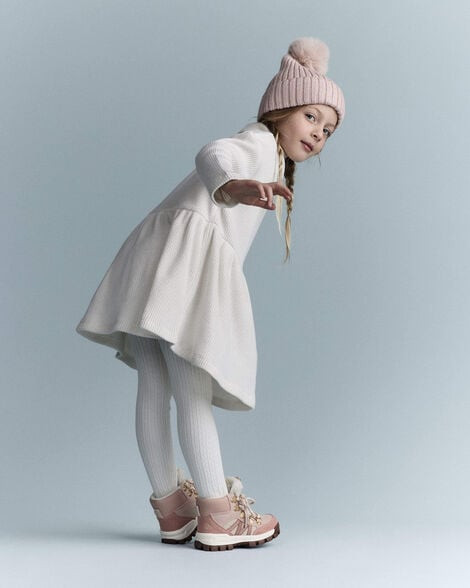 Otter Avenue Toddler Girls Girl Turtleneck Sweater Dress - Cream 18M Cream | Carter's Inc