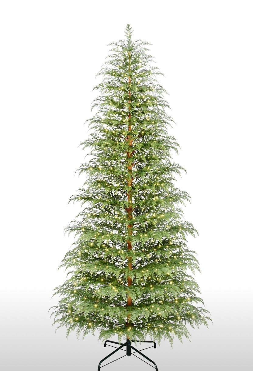 This 9’ pre-lit cypress tree is such a vibe — that natural, woodland, just-cut-from-the-forest look 🌲🤍 The branches are airy and realistic so ornaments nestle just right (and it doesn’t look heavy or overdone). It feels very European cottage / Nancy Meyers holidays / old world Christmas — simple, magical, and cozy ✨

The warm white lights are already woven in (SO soft + glowy, not harsh!) and the slim profile makes it perfect for corners, entryways, or anywhere you want that tall elegant moment without taking over the room. Looks gorgeous with cranberry, gold, mercury glass, burlap, velvet ribbons, tartan bows, and wooden ornaments for that nostalgic Christmas charm 🎀🎄

🌲 9 ft tall – makes a statement
💡 Warm white LEDs — soft + golden
🏡 Realistic cypress branches — cottagecore Christmas magic
🤍 Slim silhouette — perfect for tighter spaces

⸻

christmas tree • pre-lit cypress tree • natural christmas decor • cozy cabin christmas • european christmas style • warm white lights aesthetic • slim profile christmas tree • cottagecore holiday • winter home styling • walmart holiday finds • traditional christmas decorating • serene woodland christmas • mercury glass ornaments • velvet ribbon bows 🎄✨

#LTKHome #LTKSeasonal #LTKHoliday