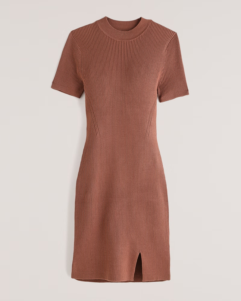 Women's Mockneck Mini Sweater Dress | Women's New Arrivals | Abercrombie.com | Abercrombie & Fitch (US)