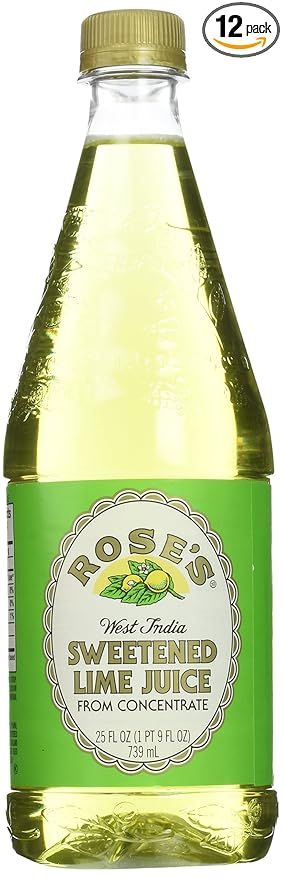 Rose's Lime Juice, 25-Ounce Bottles (Pack of 3) | Amazon (US)