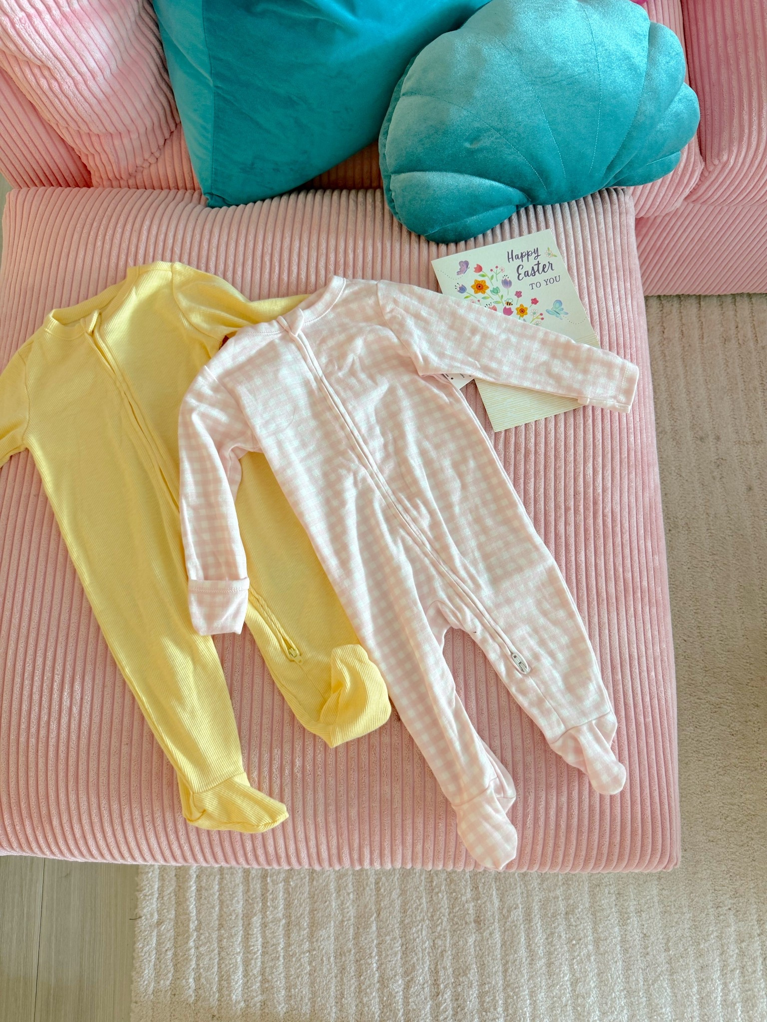 cutest baby onesies for our niece 🌸