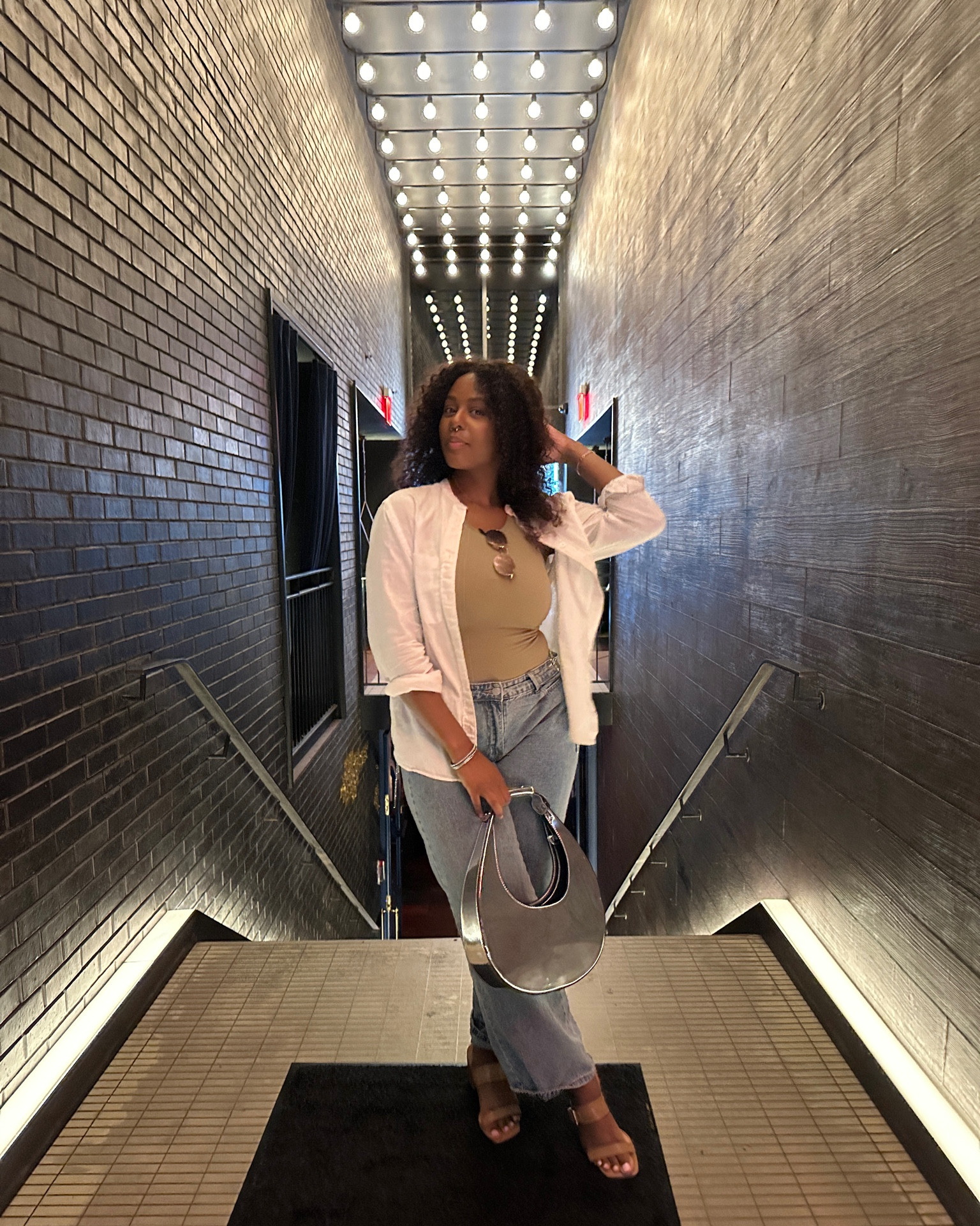 She is ready to go wherever plans take her while being comfortable and always in style with color psychology in mind

Green: for abundance
White: for balance and purity
Blue: for tranquility

* The sandals & jeans are both sold out but I’ve added in some pretty close matches in price and vibe*

#mentallfashion 

#LTKFindsUnder100 #LTKMidsize #LTKStyleTip