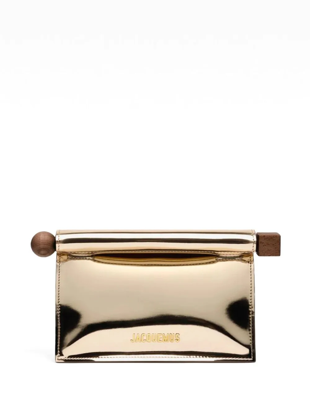 Jacquemus La Petite Pochette Rond Carré Clutch Bag - Farfetch | Farfetch Global